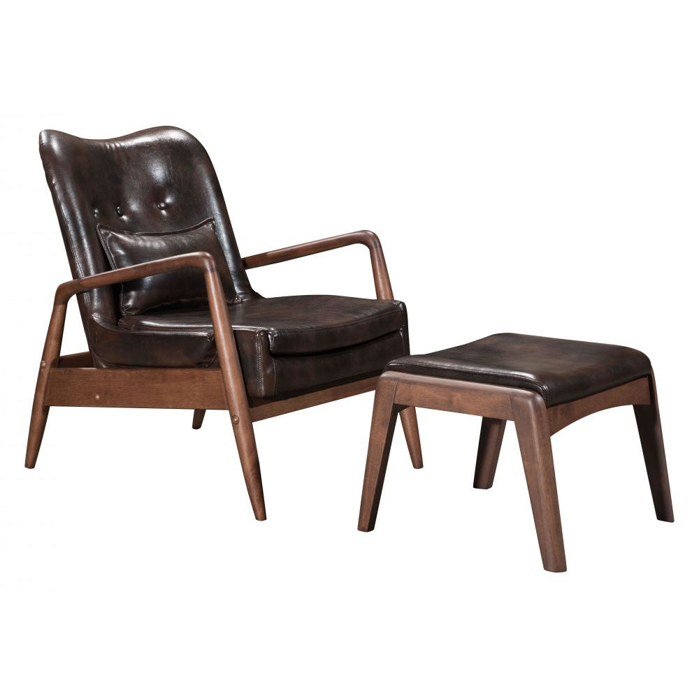 Bully Lounge Chair & Ottoman