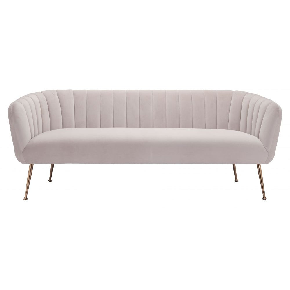 Velvet Deco Sofa