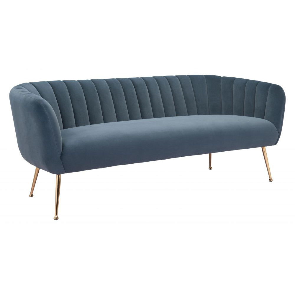 Velvet Deco Sofa