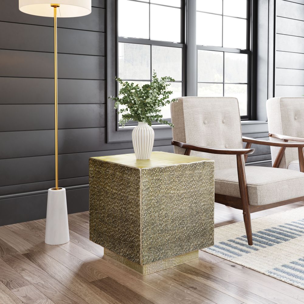 Mono Side Table Gold