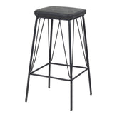 Samuel Upholstered Vintage Bar Stool