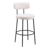 Blanca Upholstered Bar Stool