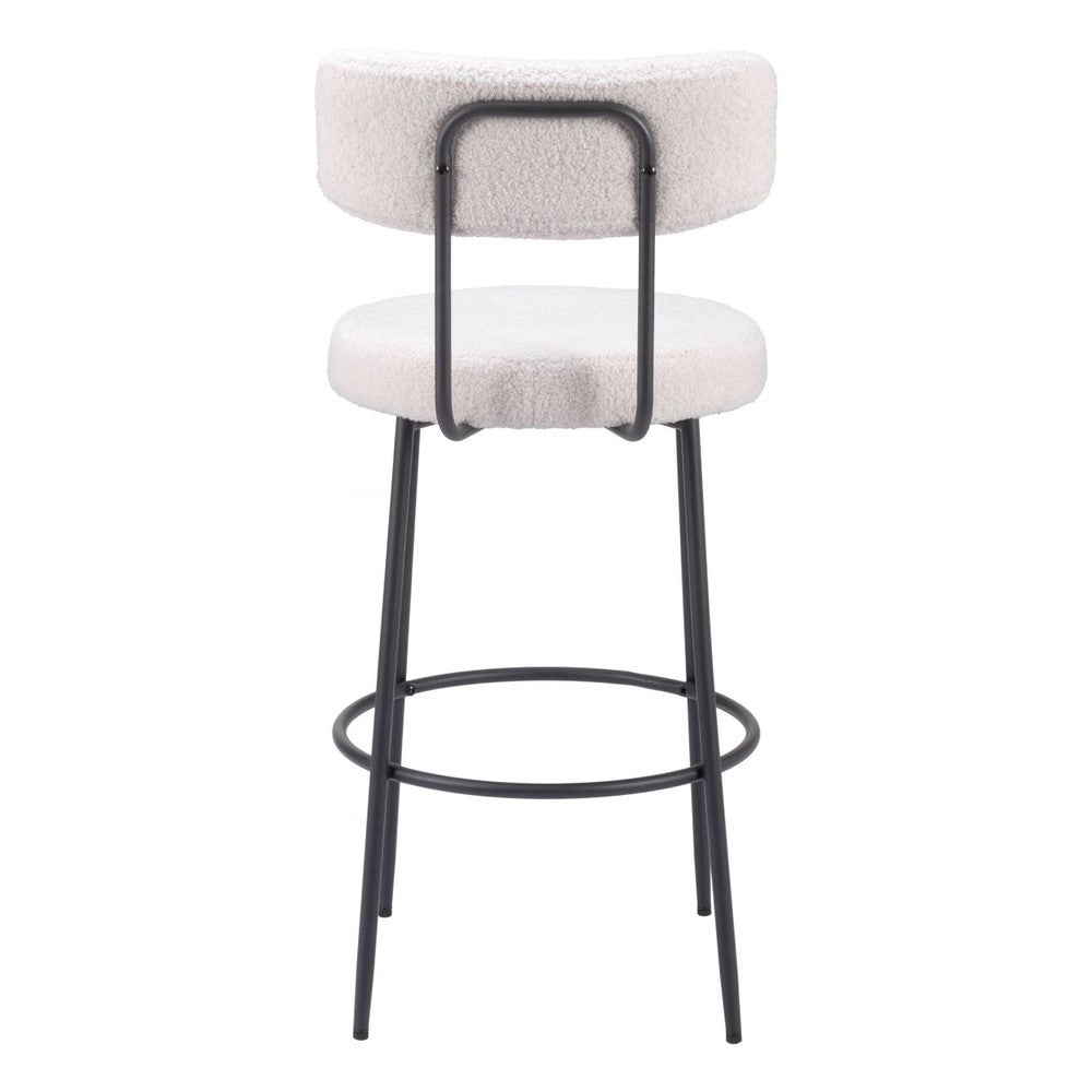 Blanca Upholstered Bar Stool