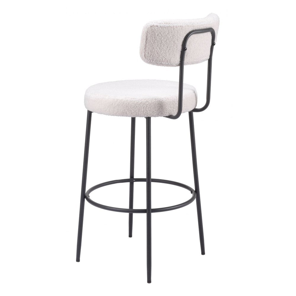 Blanca Upholstered Bar Stool