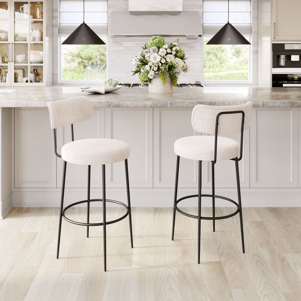 Blanca Upholstered Bar Stool