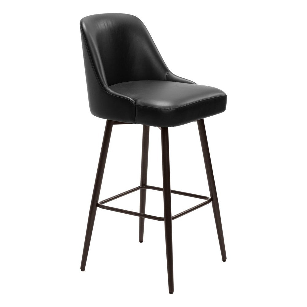 Keppel Upholstered Swivel Barstool