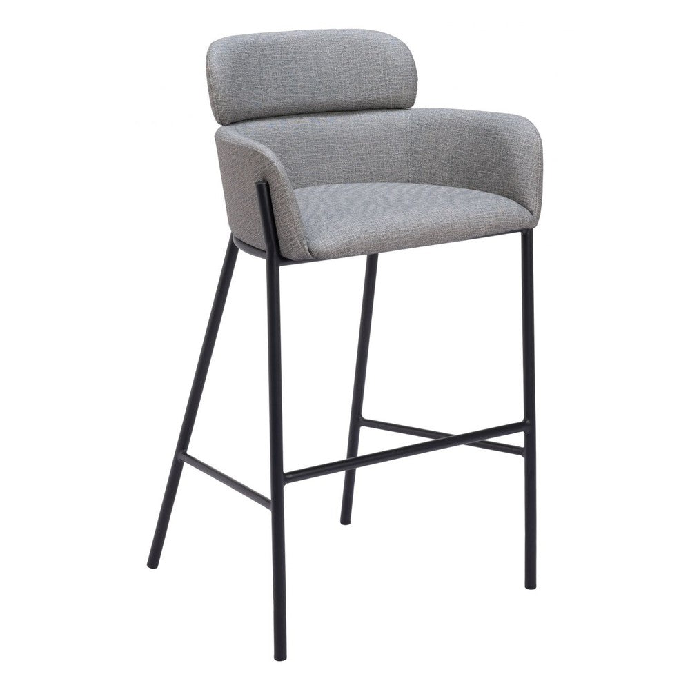 Bremor Upholstered Bar Stool