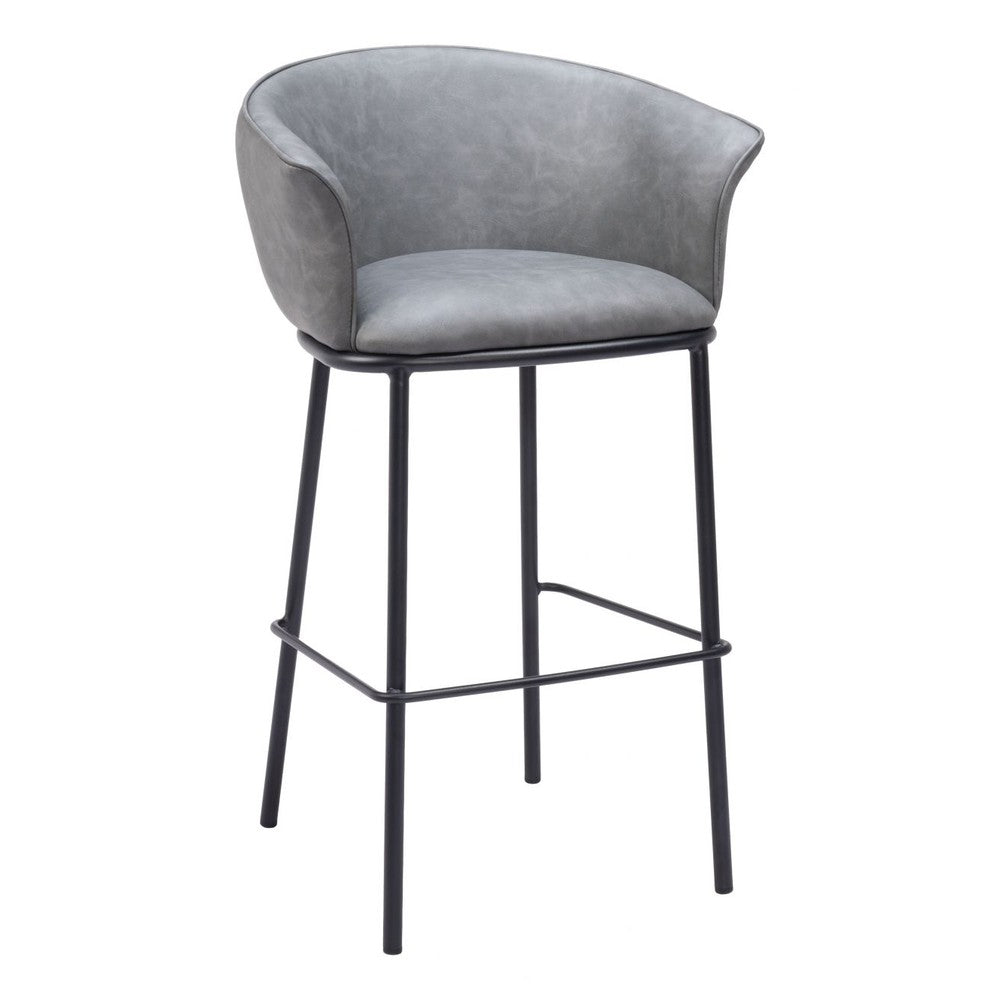 Gartson Upholstered Bar Stool