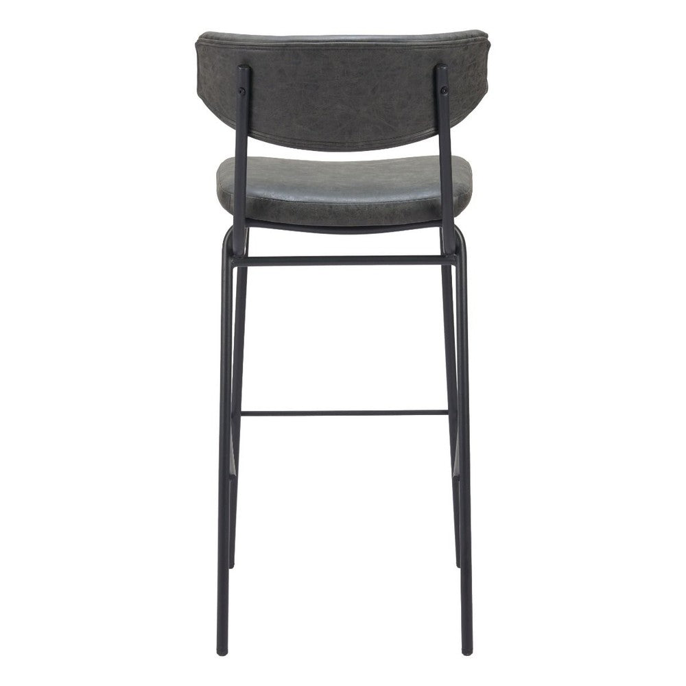 Charon Upholstered Counter Stool