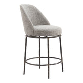 Nordhavn Upholstered Swivel Counter Stool