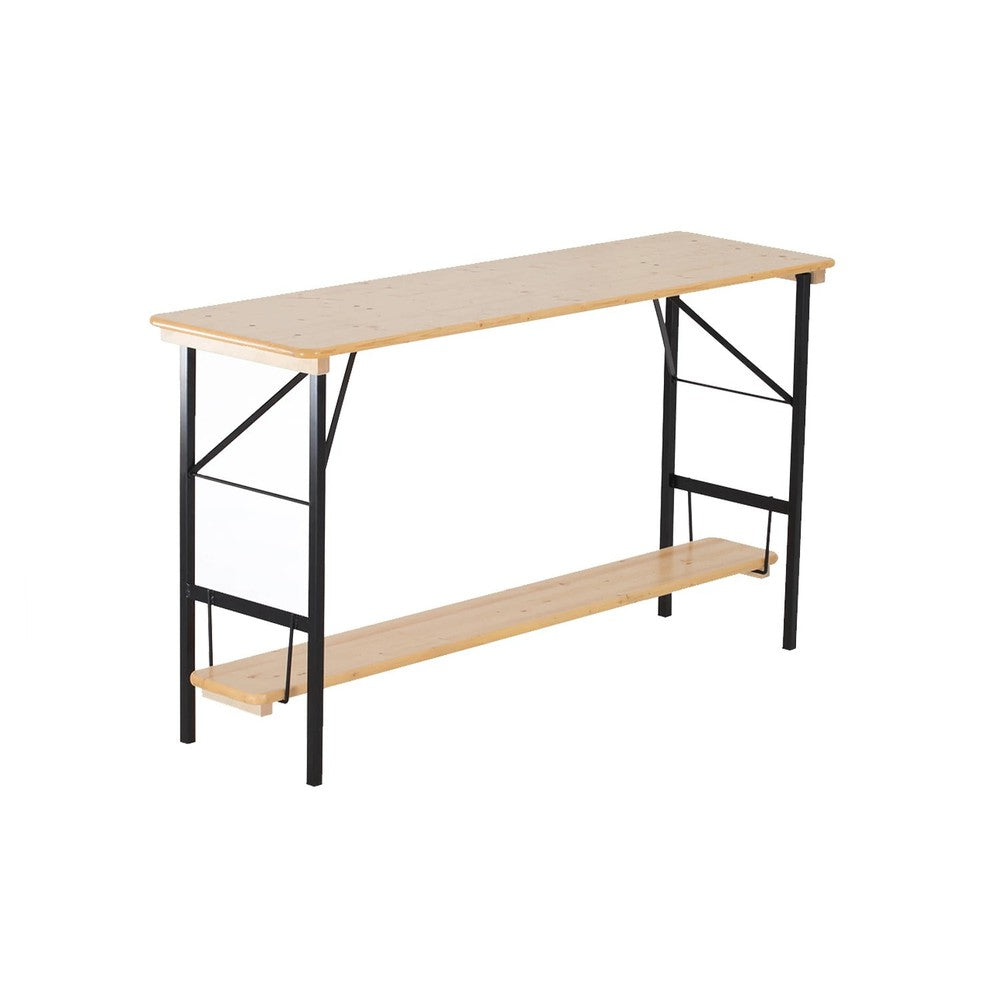 The StandUp Wooden High Top Table