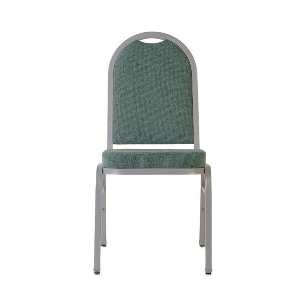 Everett Metal Upholstered Stacking Dining Chair