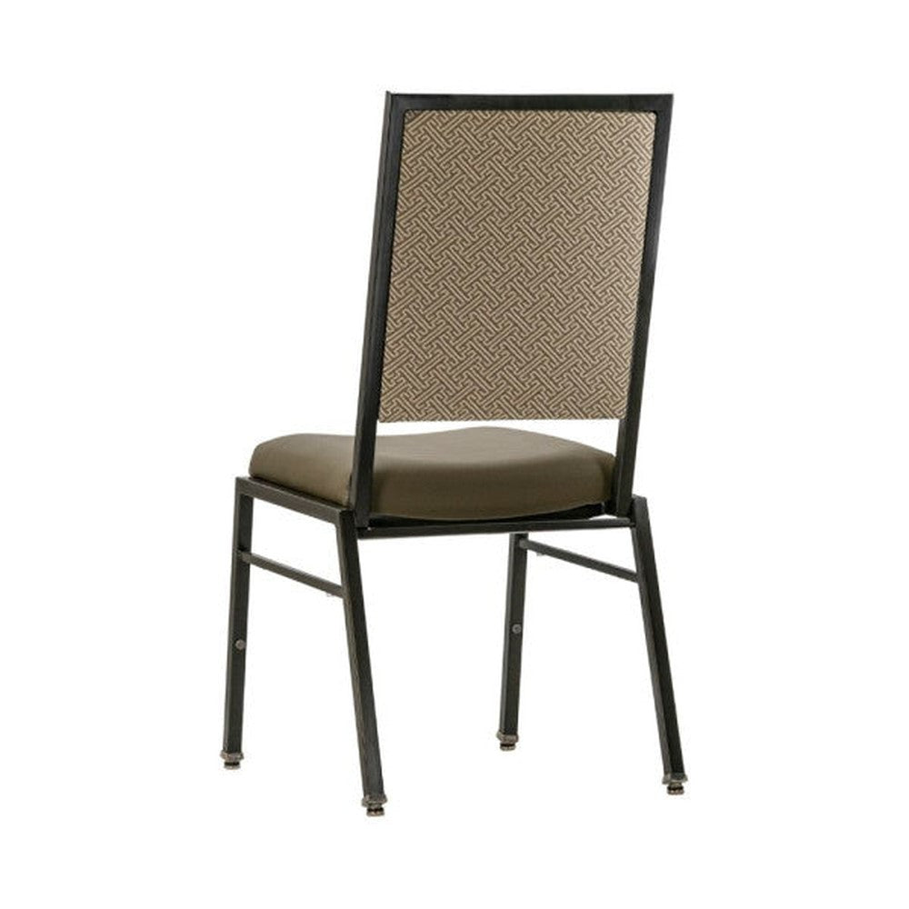 Harlan Metal Upholstered Dining Side Chair