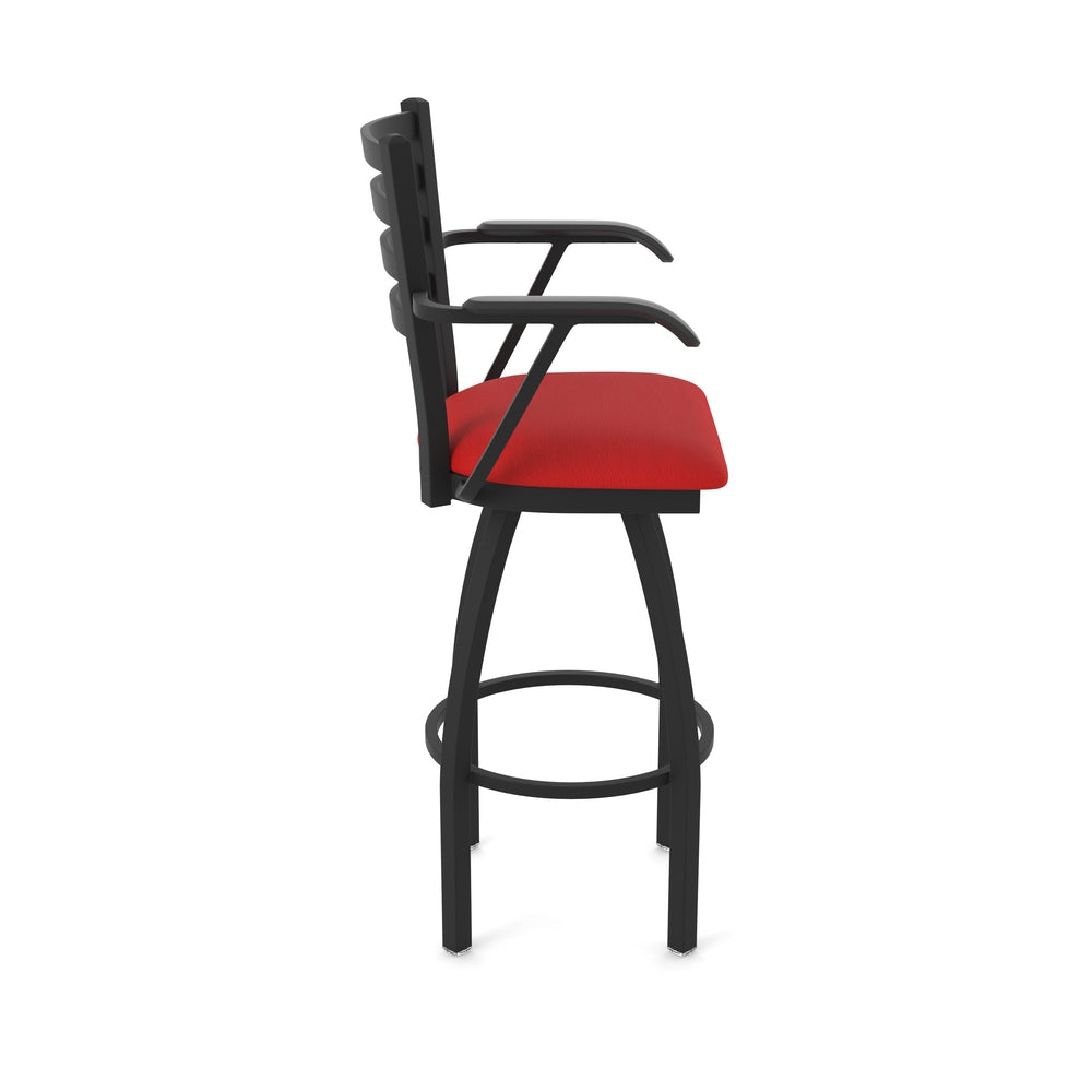 415 Jackie Swivel Bar Stool with Arms