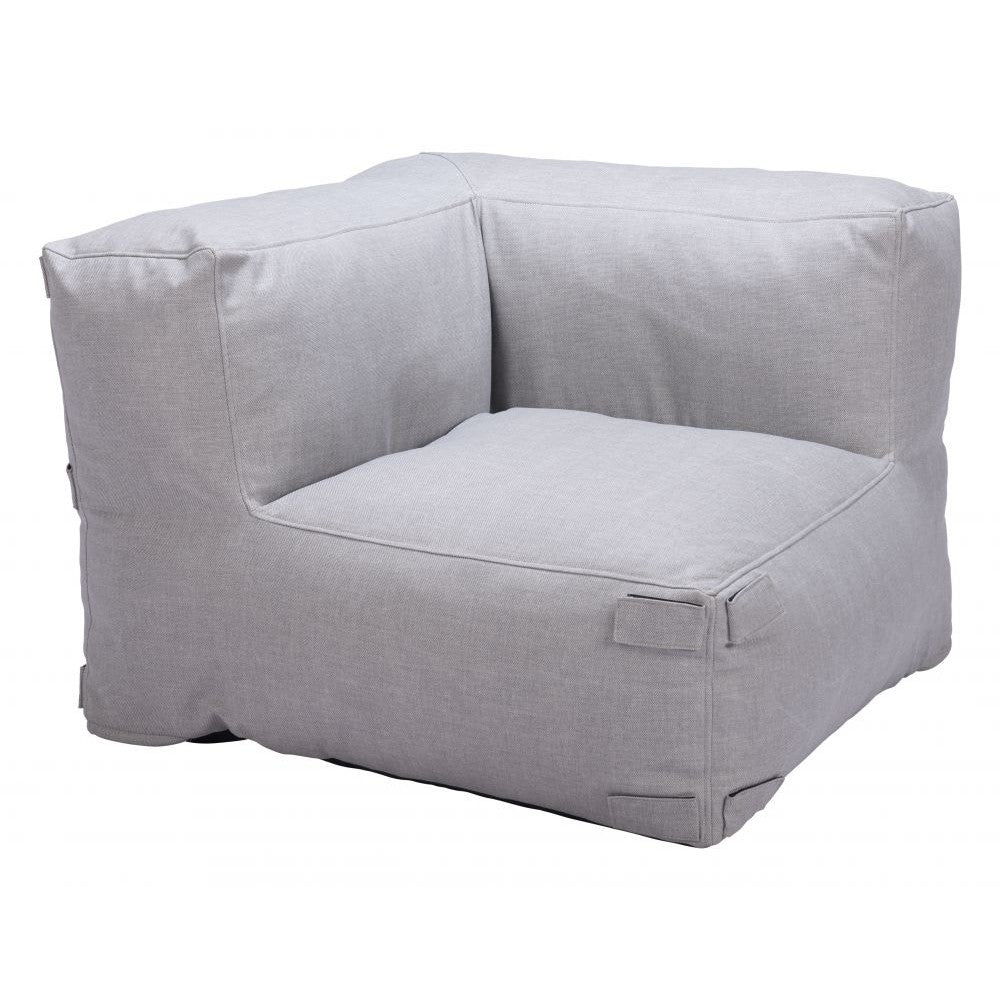 Luanda Corner Chair Gray