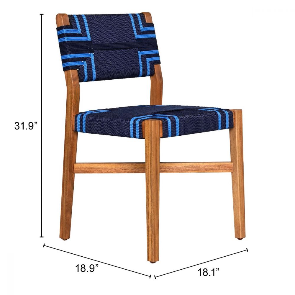 Serene Dining Chair Blue