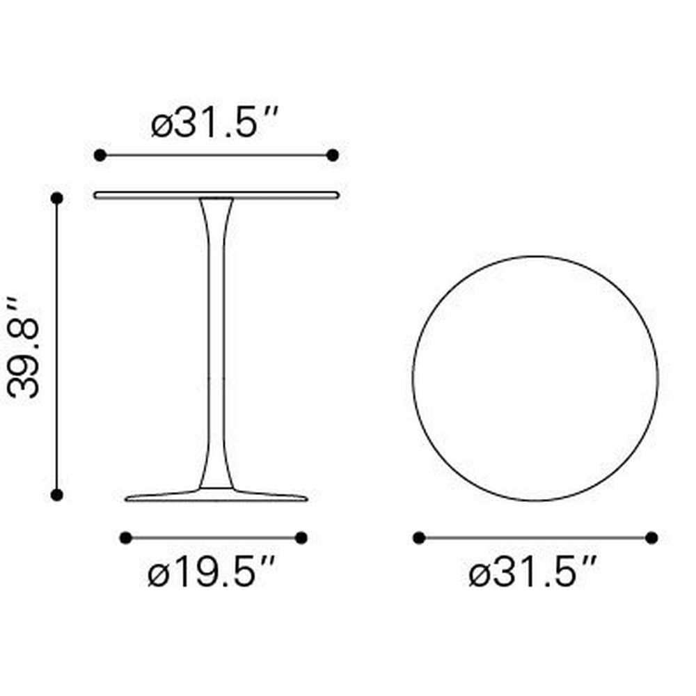 Soleil Outdoor Bar Table