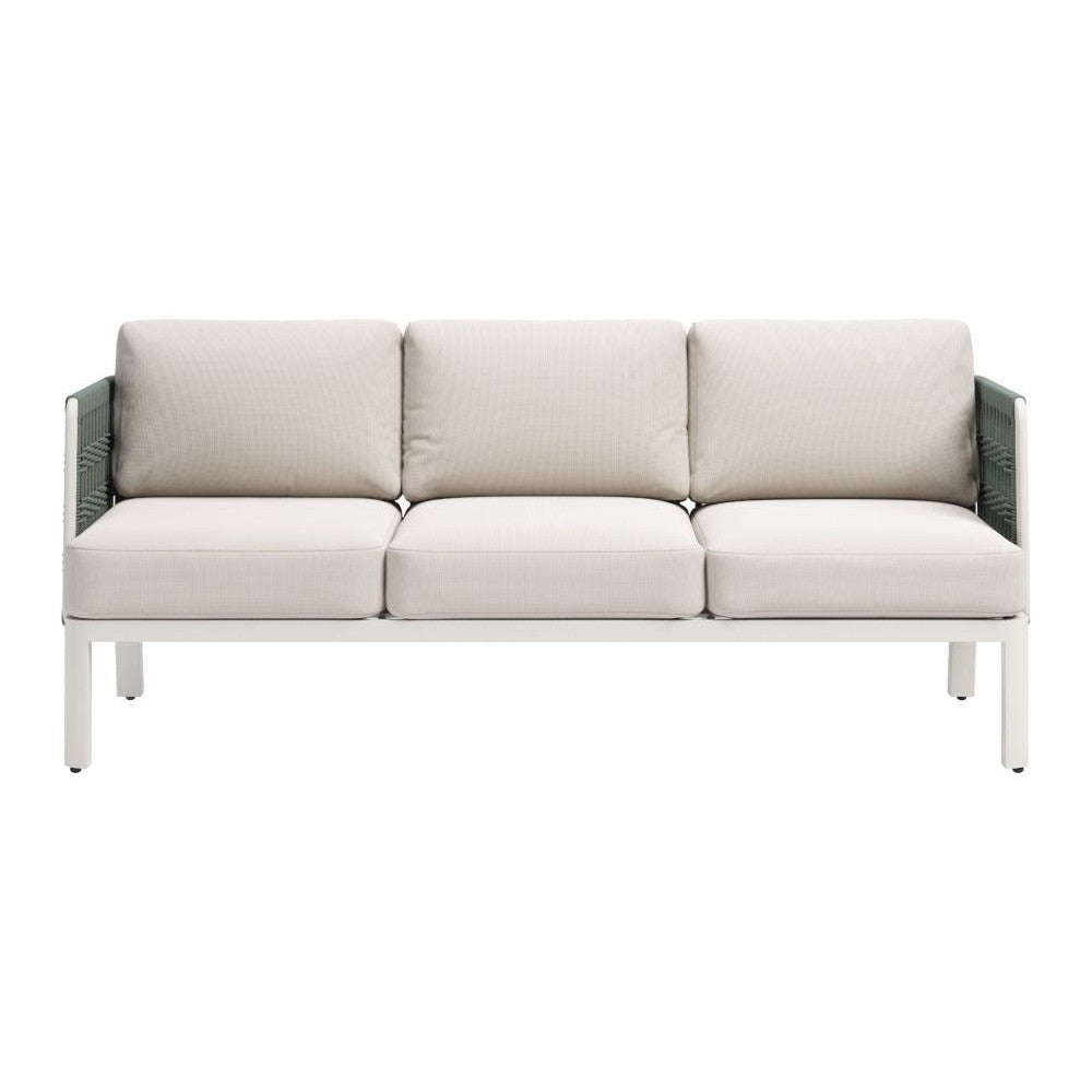 Bridgehampton Outdoor White Sofa