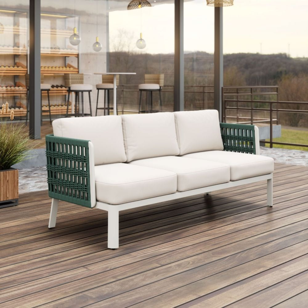 Bridgehampton Outdoor White Sofa