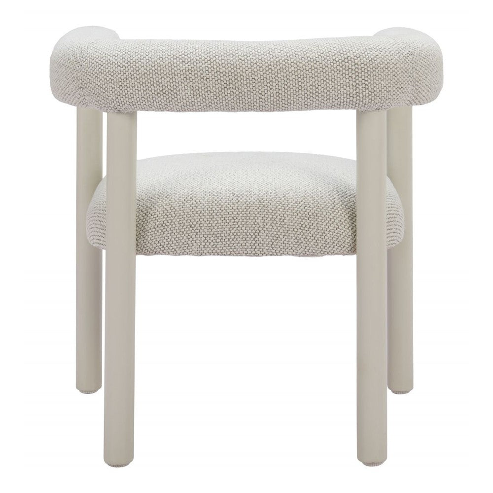 Sunbath Outdoor Dining Chair White