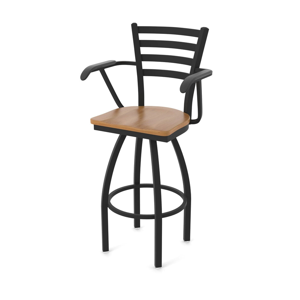 415 Jackie Swivel Bar Stool with Arms