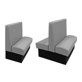 ambrose vinyl upholstered booths