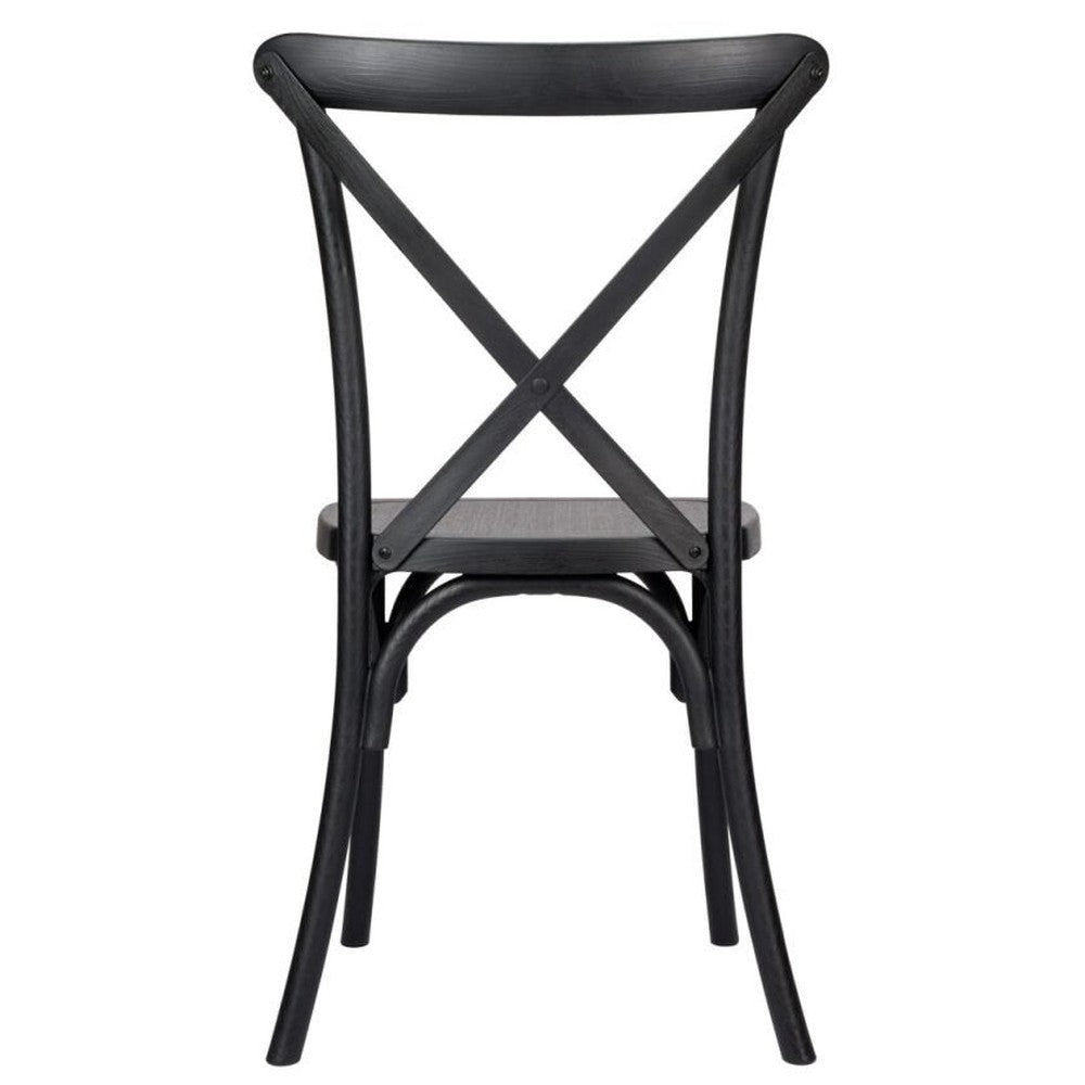 Traditional Cross Back ToughResin Stackable Side Chair