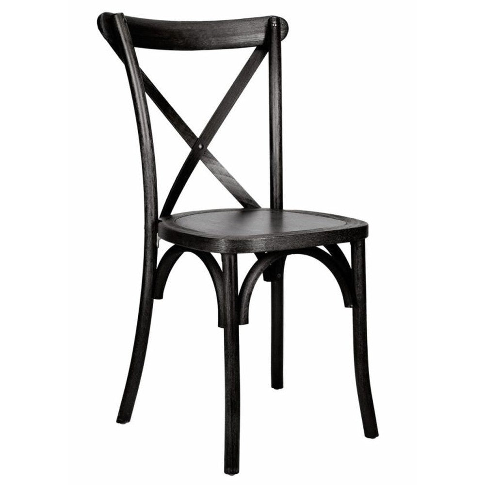 Traditional Cross Back ToughWood Stackable Side Chair