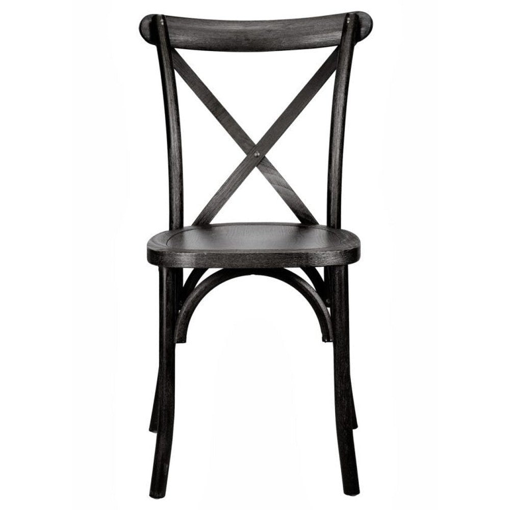 Traditional Cross Back ToughWood Stackable Side Chair