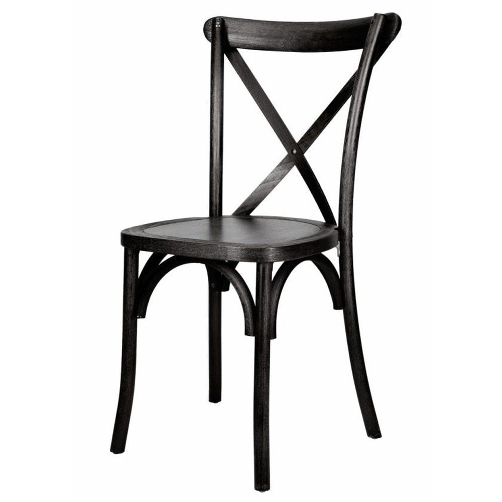 Traditional Cross Back ToughWood Stackable Side Chair