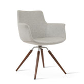 Bottega Carrot Swivel Arm Chair