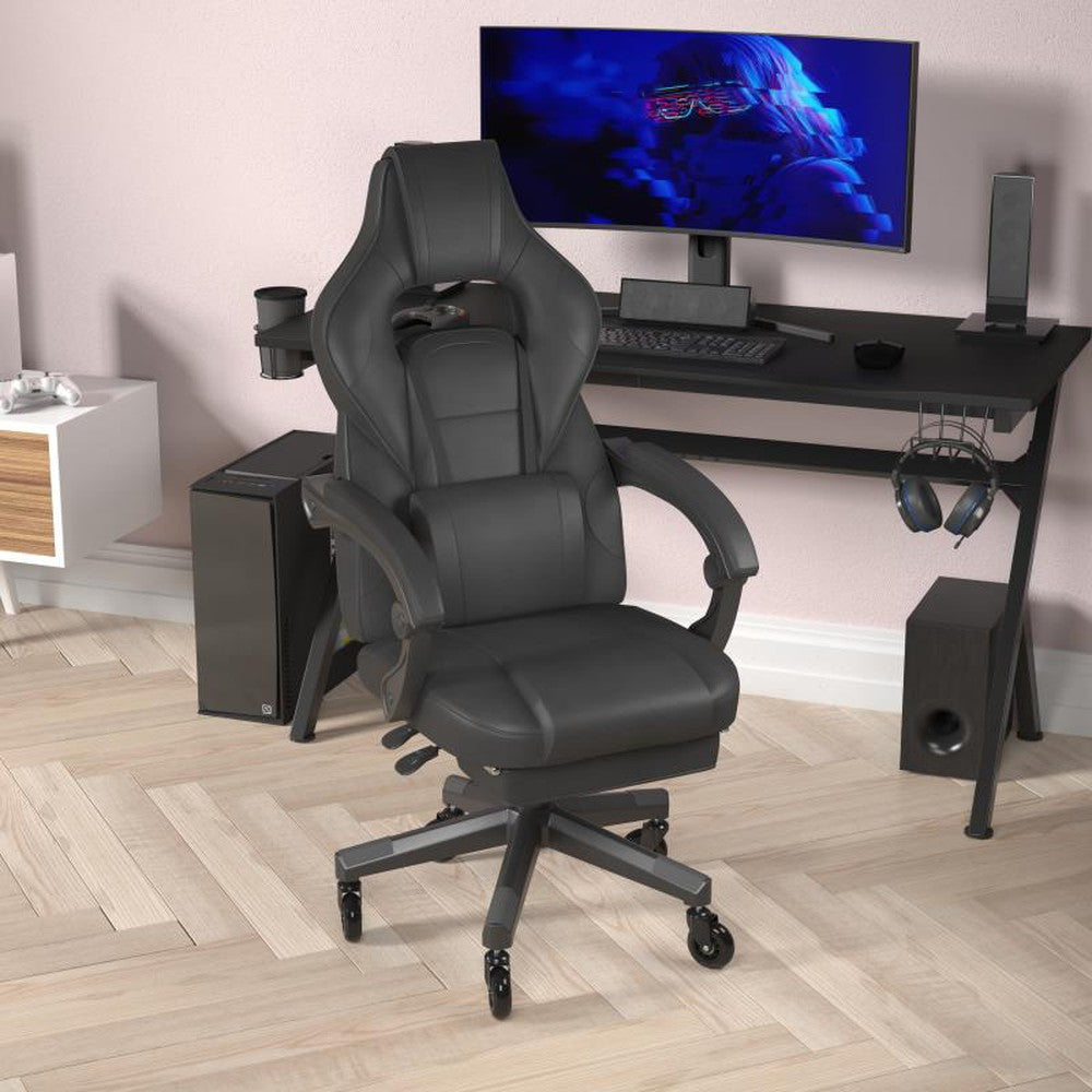 X40 Gaming Chair Racing Computer Chair with Fully Reclining Back