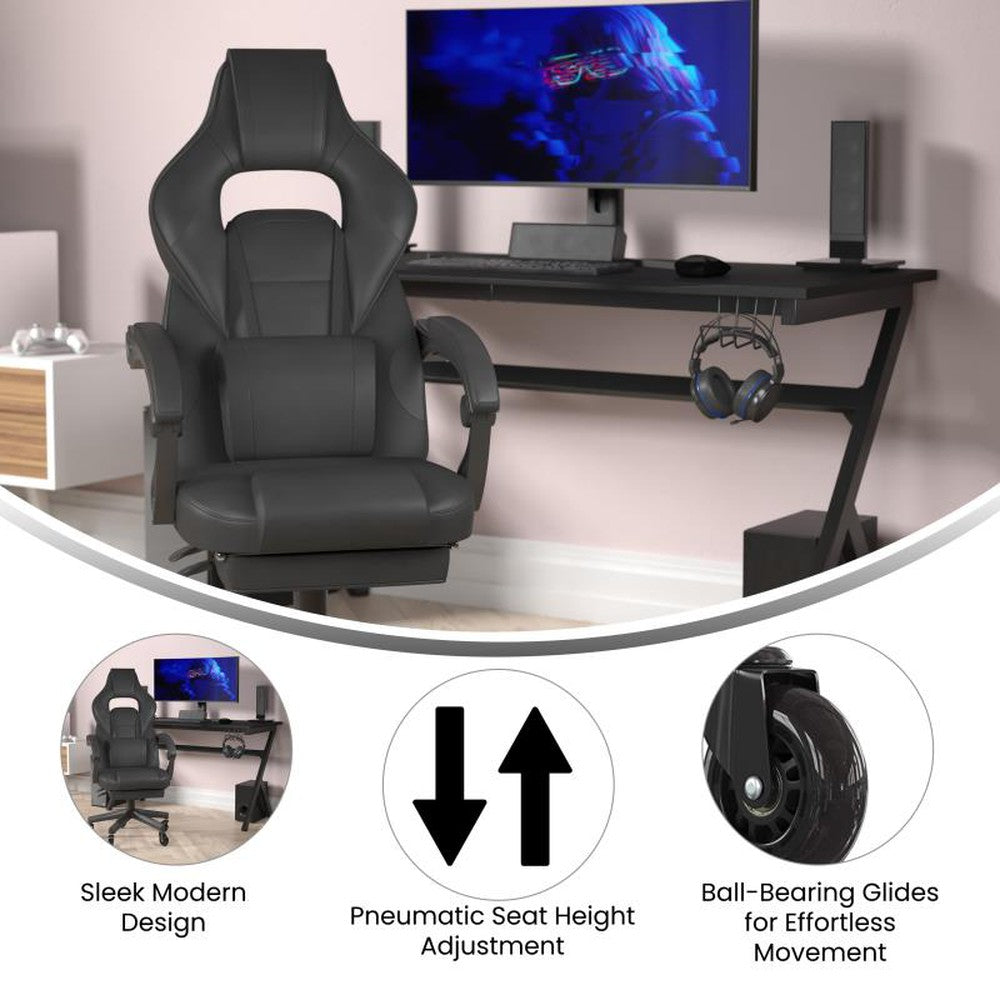 X40 Gaming Chair Racing Computer Chair with Fully Reclining Back