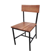 Timber Series Metal and Wood Chair