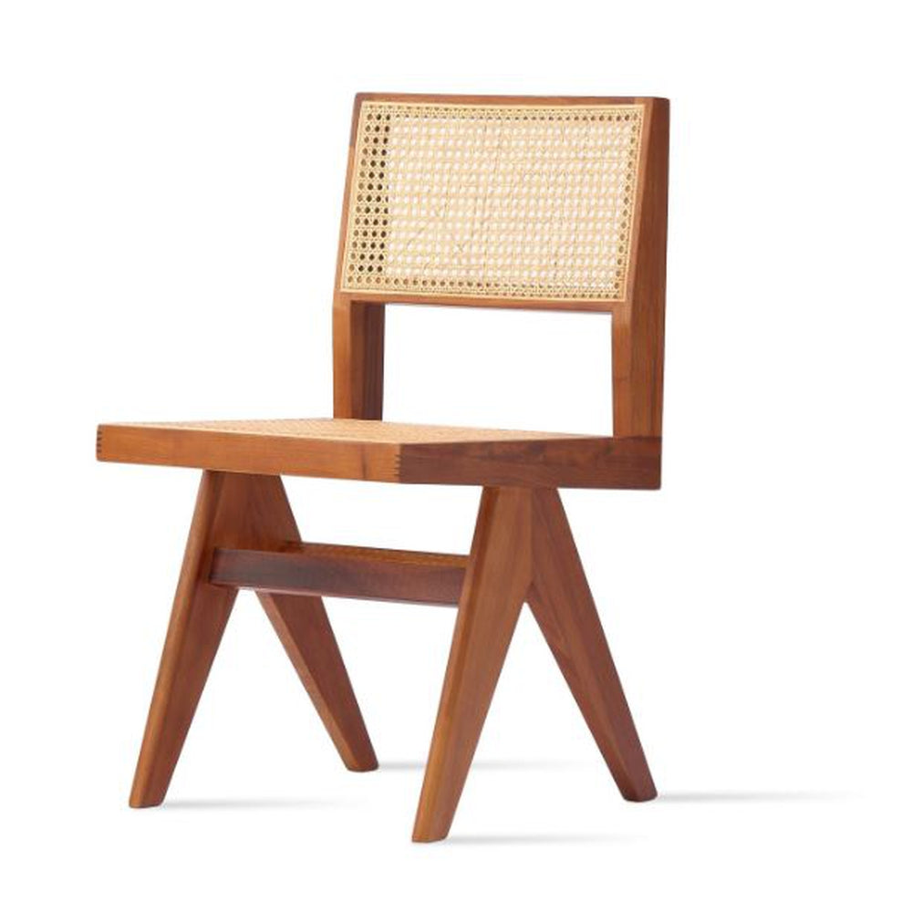 Pierre J Side Chair in Teak Wood