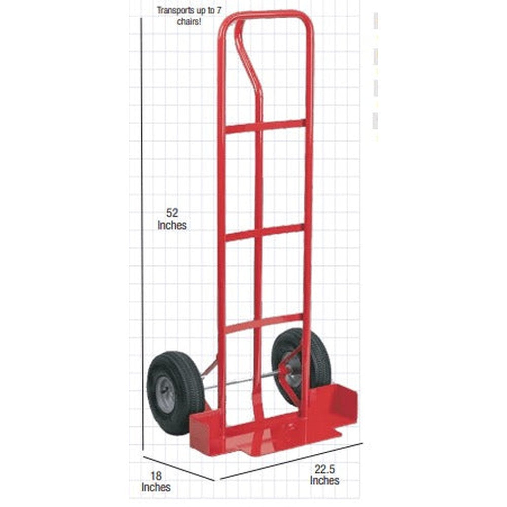 Universal Steel Stack Chair Dolly for Chiavari Cross Back and Banquet Chairs