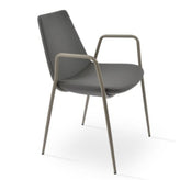 Eiffel Classy Arm Metal Dining Chair