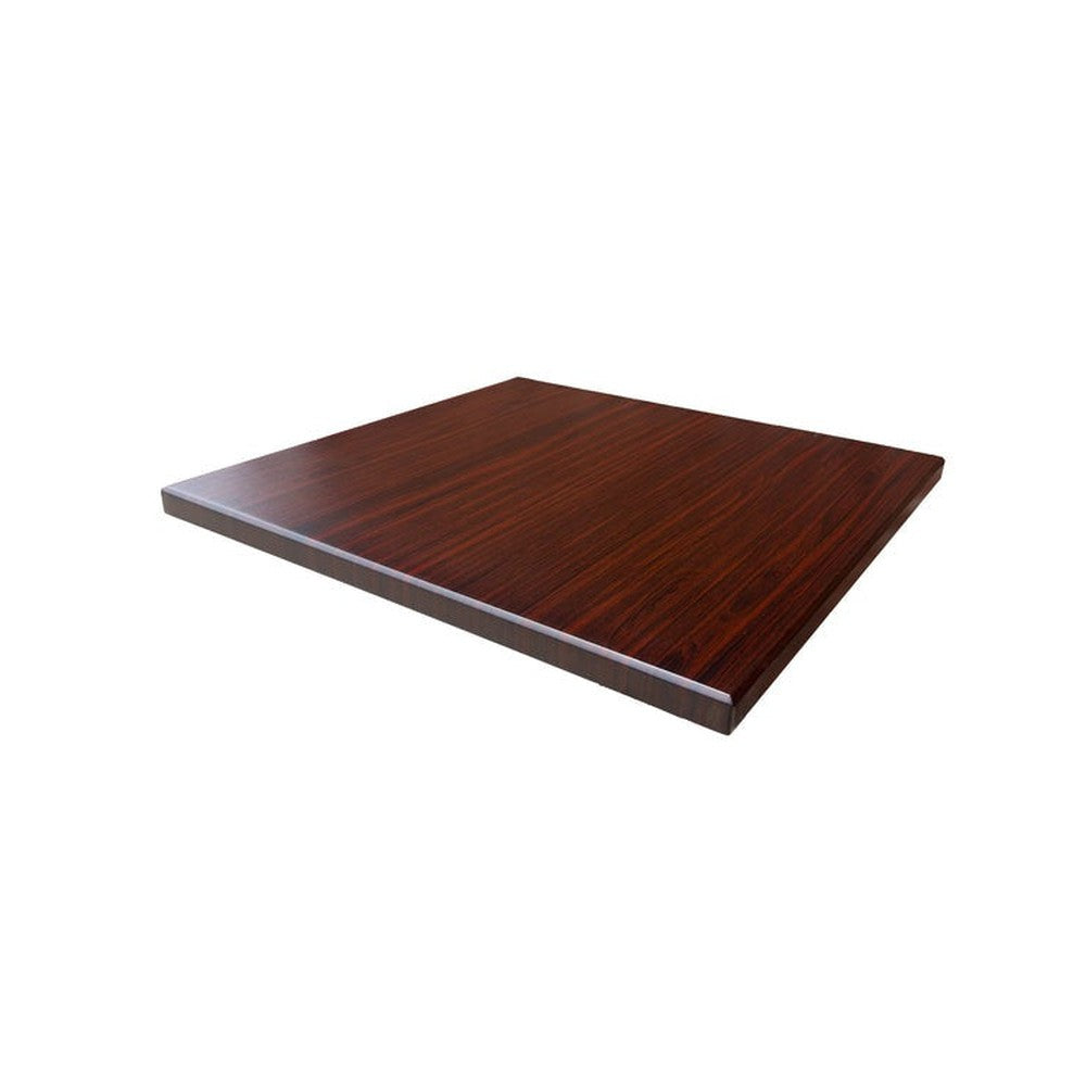 Cherry Wood Pattern Powder Coated MDF Outdoor Table Tops