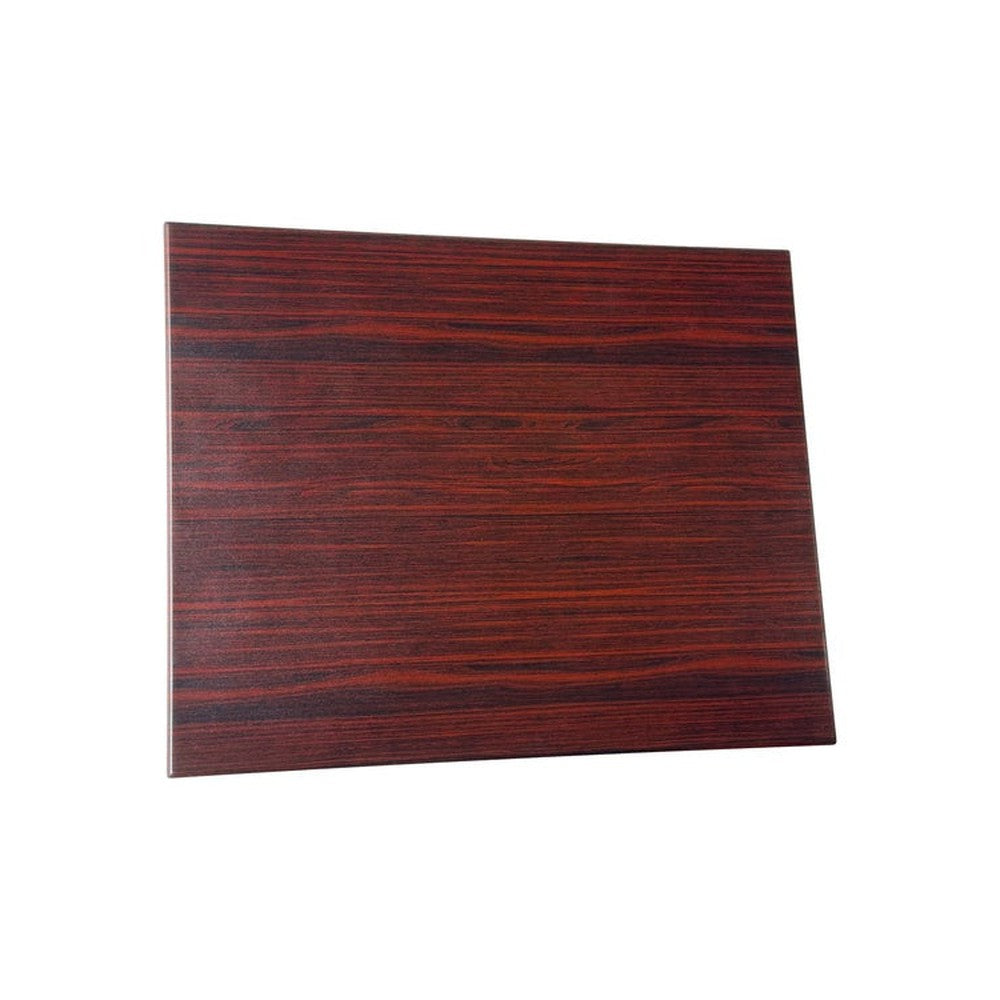 Cherry Wood Pattern Powder Coated MDF Outdoor Table Tops