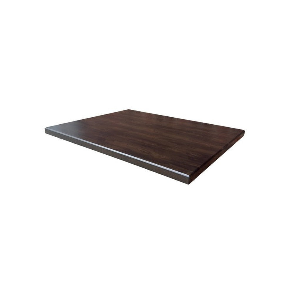 Oak Wood Pattern Powder Coated MDF Outdoor Table Tops