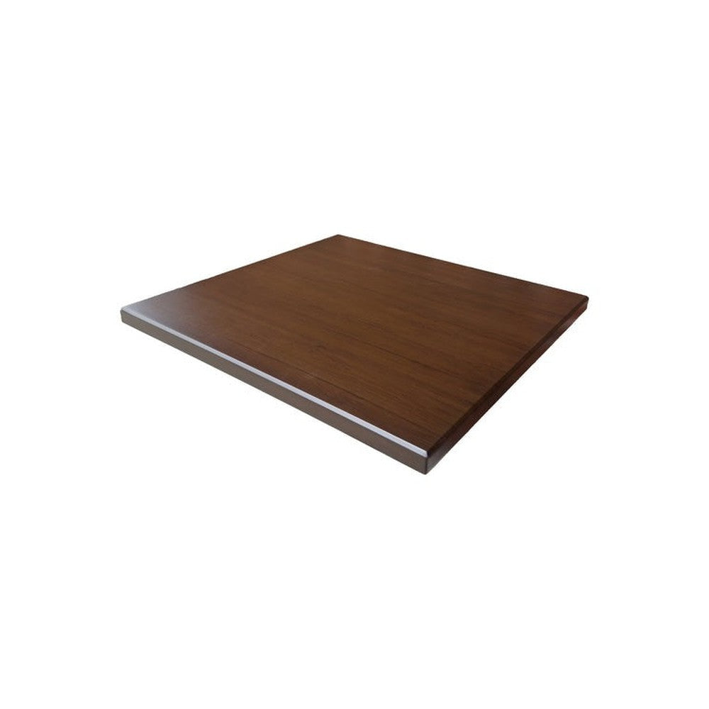 Standard Wood Pattern Powder Coated MDF Outdoor Table Tops