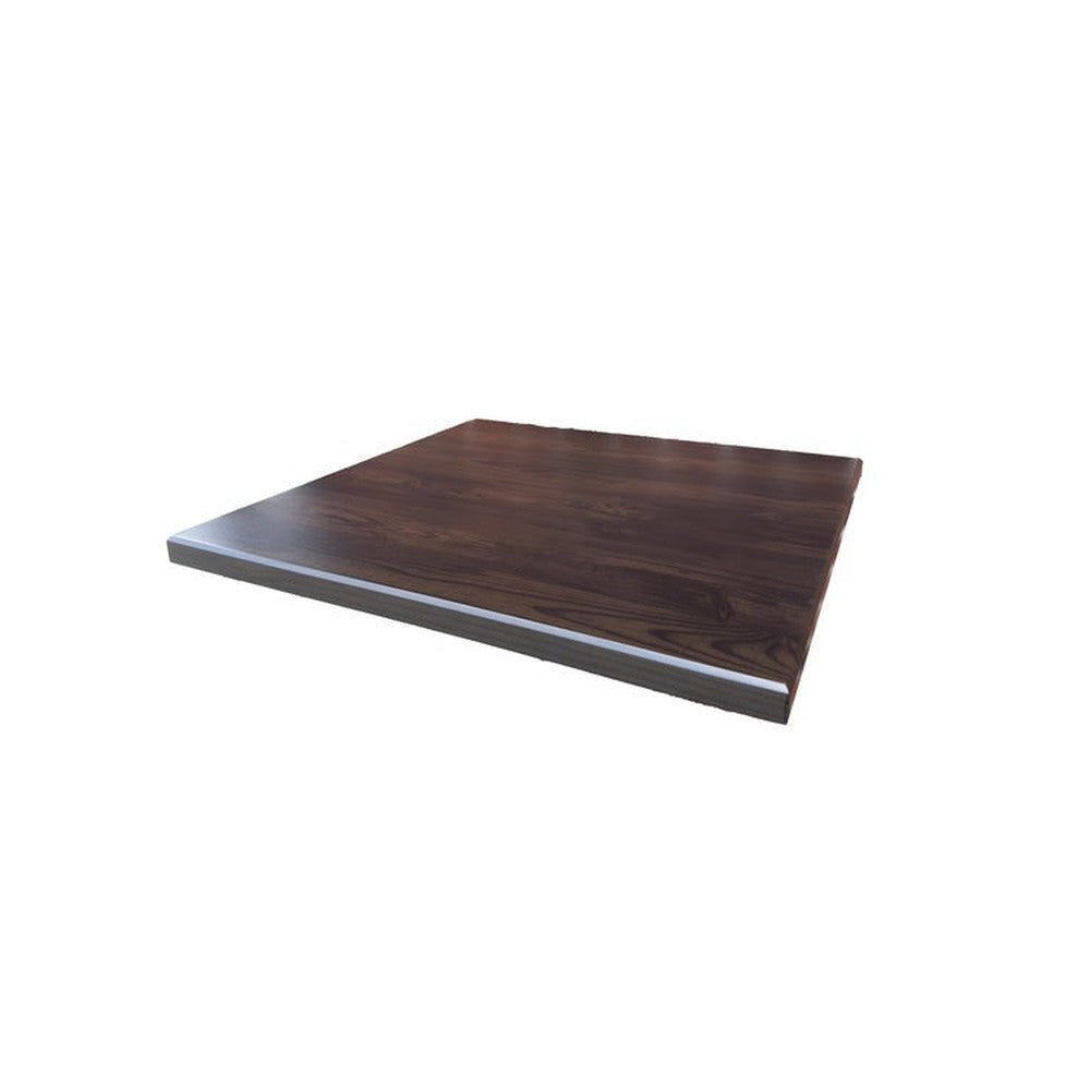 Oak Wood Pattern Powder Coated MDF Outdoor Table Tops