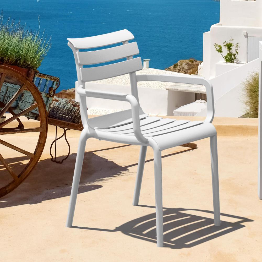 Paris Resin Outdoor Arm Chair