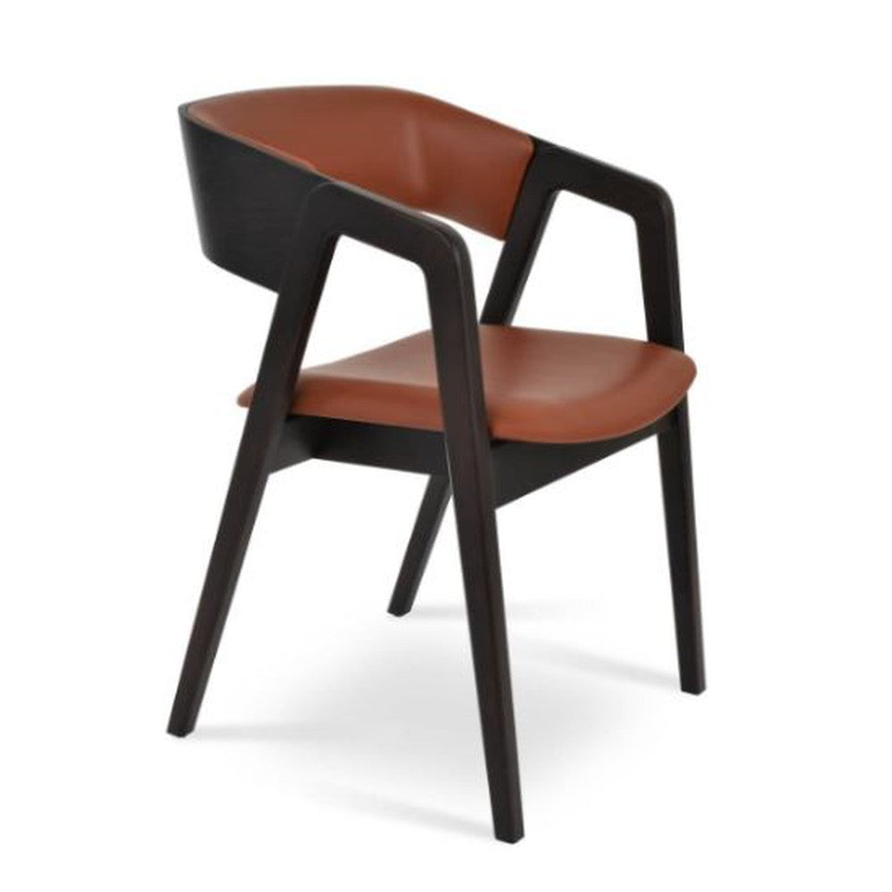 Myndos Wood Dining Arm Chair