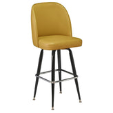 Deluxe Upholstered Swivel Deluxe Bar Stool