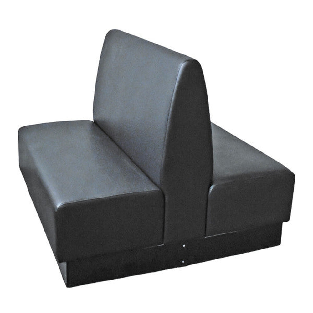 Black Vinyl Upholstered Quick Ship Modular Booth