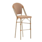 Lourdes Thonet French Bistro Outdoor Bar Stools