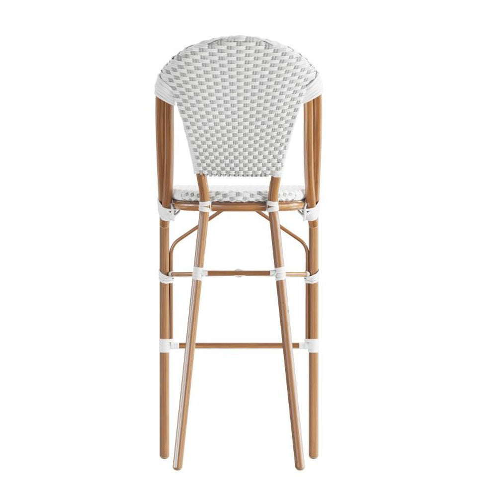 Lourdes Thonet French Bistro Outdoor Bar Stools