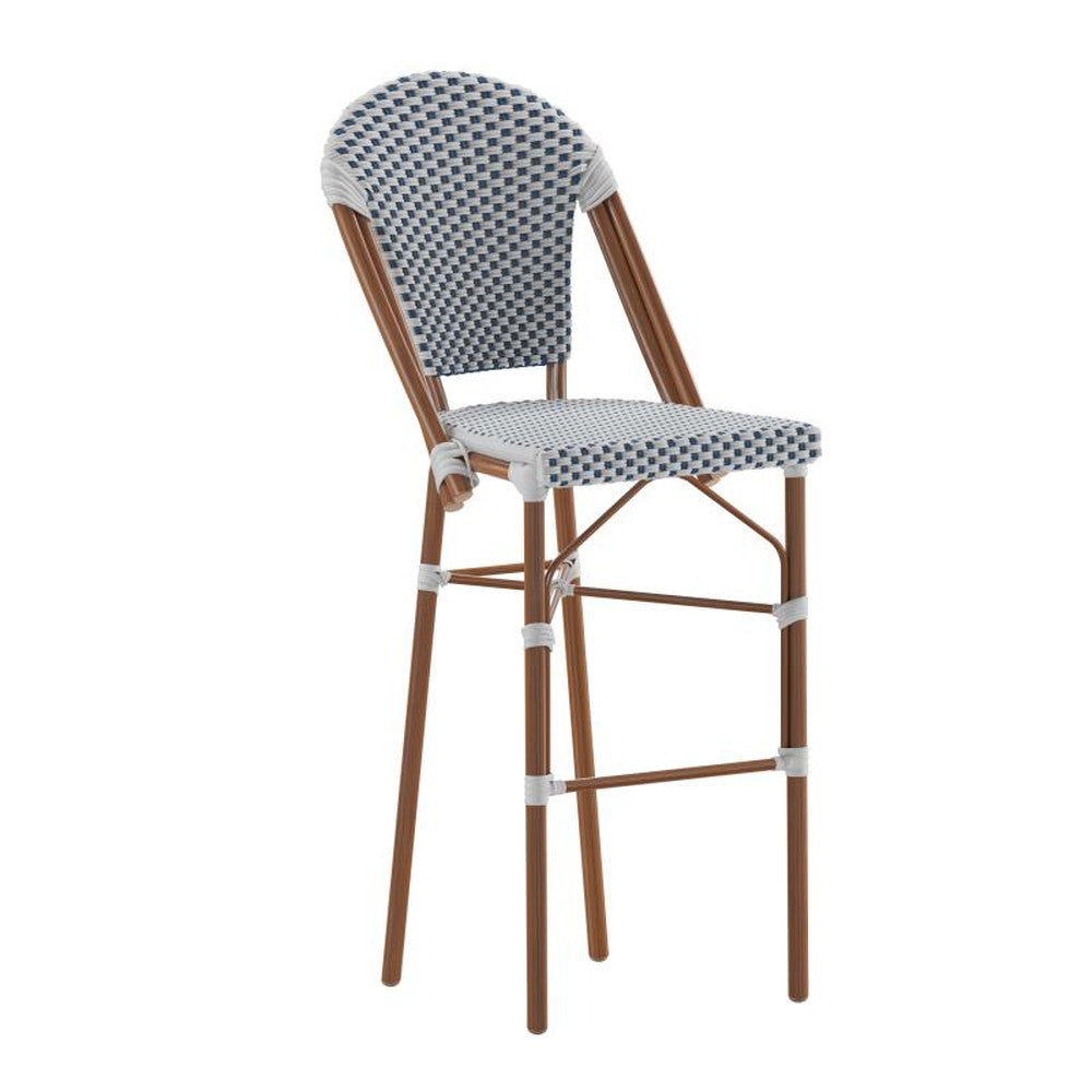 Lourdes Thonet French Bistro Outdoor Bar Stools