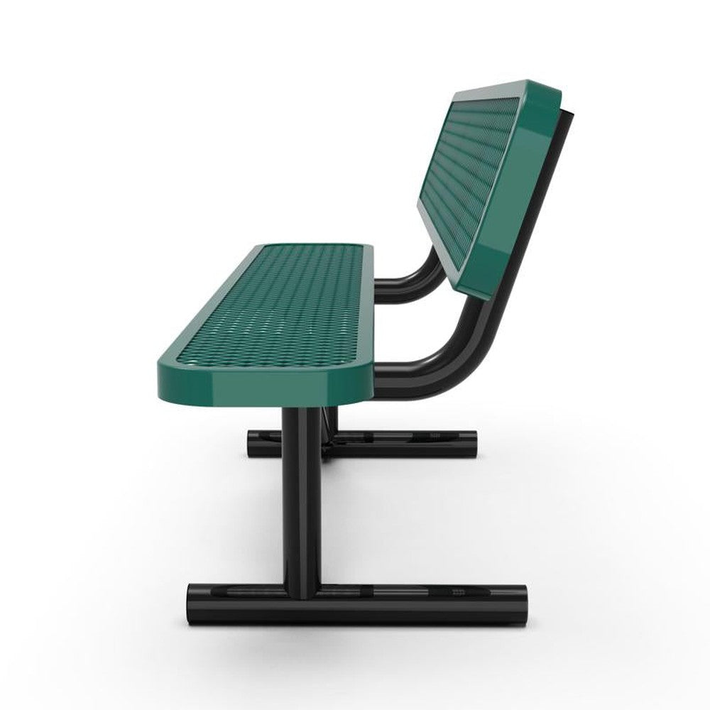 Sigrid 6' Outdoor Bench with Backrest